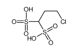 3-chloropropane-1,1-disulfonic acid Structure