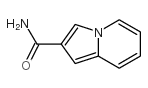 2-Indolizinecarboxamide(8CI) Structure