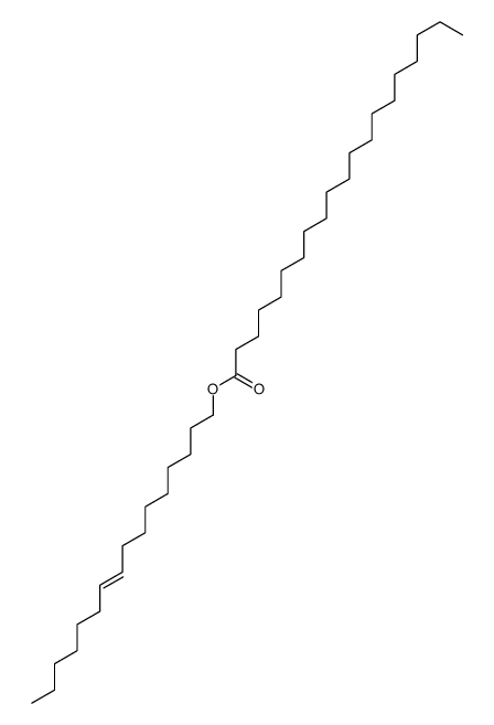 Icosanoic acid (Z)-9-hexadecenyl ester structure