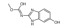 Carbamic acid, N-(6-hydroxy-1H-benzimidazol-2-yl)-, methyl ester结构式