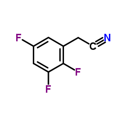 2,3,5-Trifluorobenzyl cyanide Structure