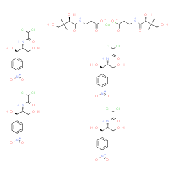 Cloramfenicol structure