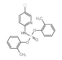 N-bis(2-methylphenoxy)phosphoryl-5-chloro-pyridin-2-amine picture