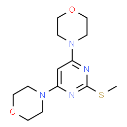 4,6-DIMORPHOLINO-2-PYRIMIDINYL METHYL SULFIDE picture