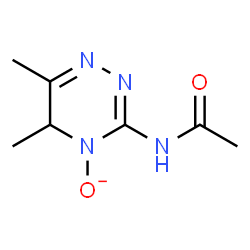 Acetamide,N-(5,6-dimethyl-4-oxido-1,2,4-triazin-3-yl)- Structure