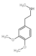 N-Methylhomoveratrylamine Structure