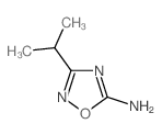 3-异丙基-1,2,4-恶二唑-5-胺结构式