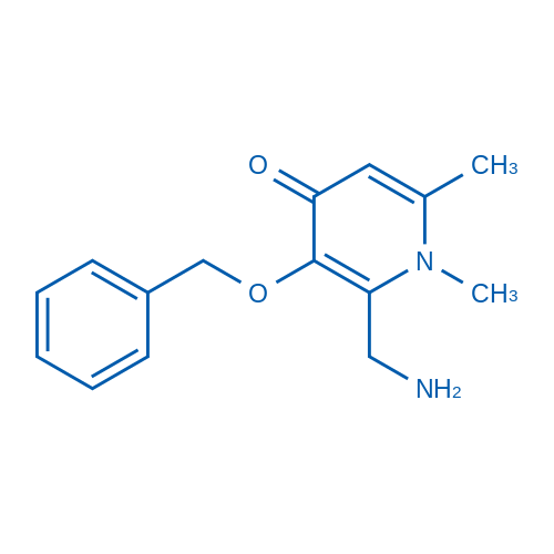 2-(Aminomethyl)-3-(benzyloxy)-1,6-dimethylpyridin-4(1h)-one图片