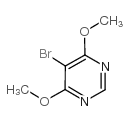 5-Bromo-4,6-dimethoxypyrimidine structure