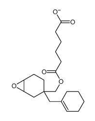 6-[[4-(cyclohexen-1-ylmethyl)-7-oxabicyclo[4.1.0]heptan-4-yl]methoxy]-6-oxohexanoate结构式