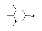 3-Piperidinol,1,2,3-trimethyl Structure