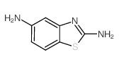 2,5-苯并噻唑二胺(9ci)结构式