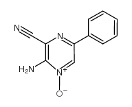 4-hydroxy-3-imino-6-phenylpyrazine-2-carbonitrile Structure