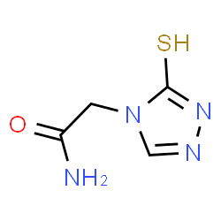 4H-1,2,4-Triazole-4-acetamide,2,3-dihydro-3-thioxo-(9CI)结构式