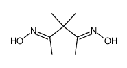 3,3-dimethyl-pentane-2,4-dione dioxime Structure