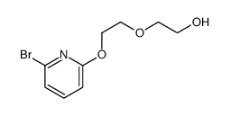 2-[2-(6-bromopyridin-2-yl)oxyethoxy]ethanol Structure