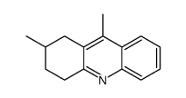 Acridine, 1,2,3,4-tetrahydro-2,9-dimethyl- (9CI)结构式