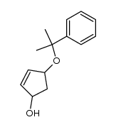 cis- and trans-4-cumyloxy-2-cyclopentenol Structure