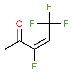 3-Penten-2-one,3,5,5,5-tetrafluoro- Structure