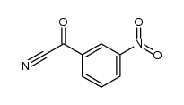 (3-nitro-phenyl)-glyoxylonitrile Structure