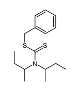 benzyl N,N-di(butan-2-yl)carbamodithioate Structure