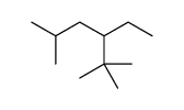 3-ethyl-2,2,5-trimethylhexane结构式