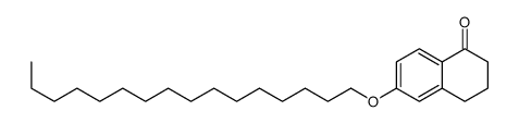 6-hexadecoxy-3,4-dihydro-2H-naphthalen-1-one Structure