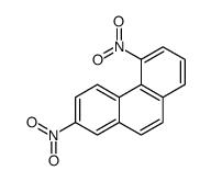 2,5-dinitrophenanthrene Structure