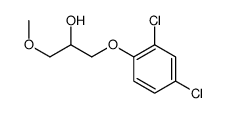 1-(2,4-dichlorophenoxy)-3-methoxypropan-2-ol Structure