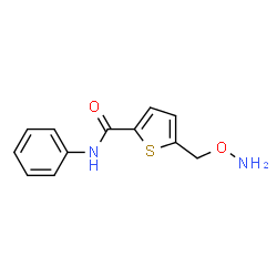 2-Thiophenecarboxamide,5-[(aminooxy)methyl]-N-phenyl-(9CI) Structure