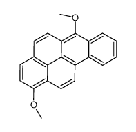 1,6-dimethoxybenzo[a]pyrene结构式