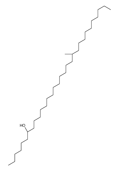 (21S)-21-methylhentriacontan-7-ol结构式