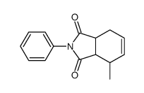 4-methyl-2-phenyl-3a,4,7,7a-tetrahydroisoindole-1,3-dione Structure