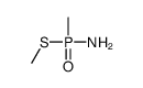 [amino(methylsulfanyl)phosphoryl]methane Structure