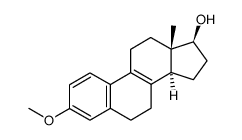 3-methoxyestra-1,3,5(10),8(9)-tetraen-17β-ol Structure