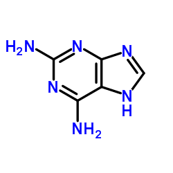 2,6-DIAMINOPURINE SULPHATE MONOHYDRATE Structure