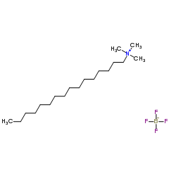 十六烷基三甲基铵四氟硼酸盐结构式
