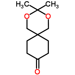 3,3-Dimethyl-2,4-dioxaspiro[5.5]undecan-9-one structure