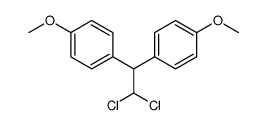 1,1-Dichloro-2,2-bis(p-methoxyphenyl)ethane Structure