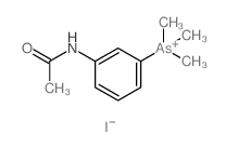 Arsonium,[3-(acetylamino)phenyl]trimethyl-, iodide (1:1) picture