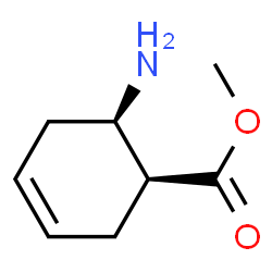 3-Cyclohexene-1-carboxylicacid,6-amino-,methylester,(1S,6R)-(9CI)结构式