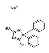 sodium,5-(4-deuteriophenyl)-5-phenylimidazolidin-3-ide-2,4-dione Structure