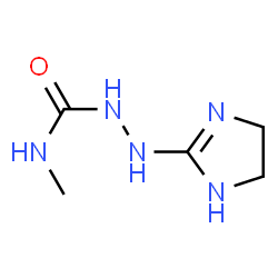 Hydrazinecarboxamide,2-(4,5-dihydro-1H-imidazol-2-yl)-N-methyl- Structure