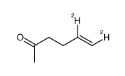 hex-5-en-2-one-5,6-d2 Structure