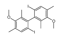 1-iodo-2-(6-iodo-3-methoxy-2,4-dimethylphenyl)-4-methoxy-3,5-dimethylbenzene结构式