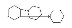 1-[(1R,2R)-2-piperidin-1-ylcyclohexyl]piperidine结构式