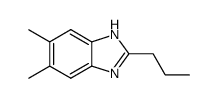 1H-Benzimidazole,5,6-dimethyl-2-propyl-(9CI) picture