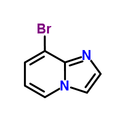 8-溴-咪唑[1,2-A]吡啶结构式