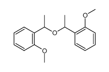 di[1-(2-methoxyphenyl)ethyl]ether结构式