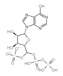 inosine 5'-(trihydrogen diphosphate)结构式